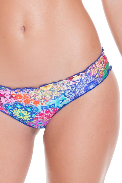 Luli Fama Sunburst Full Ruched Back Bttom